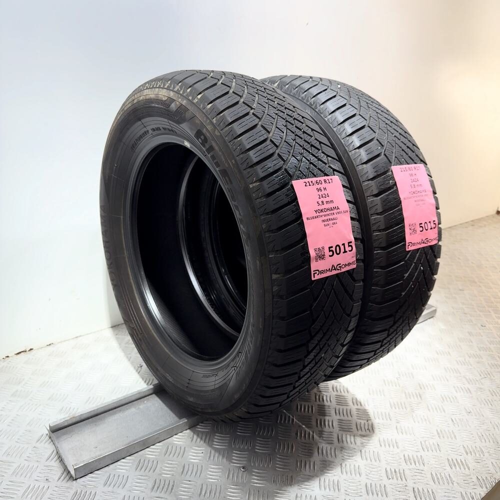 Gomme Usate 215 60 R17 96H Yokohama Bluearth*Winter V905 SUV 83% Invernali - immagine 5