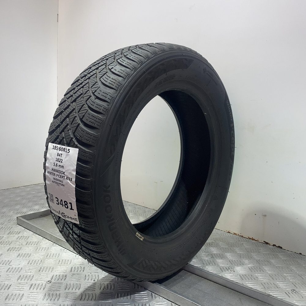 Gomma Usata 185 60 R15 84T Hankook Winter I*Cept RS3 80% Invernale - immagine 5