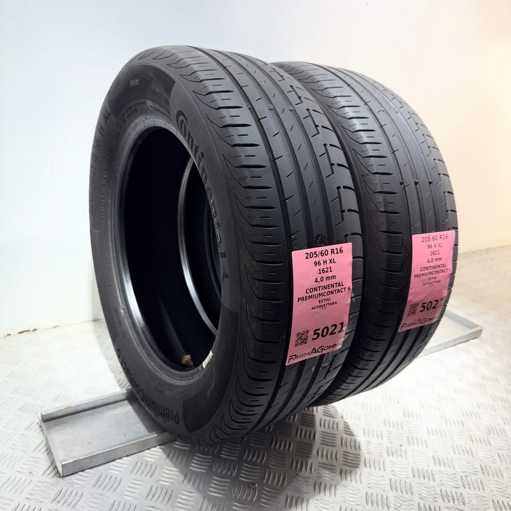 Gomme Usate 205 60 R16 96H XL Continental Premiumcontact 6 Estive - immagine 5