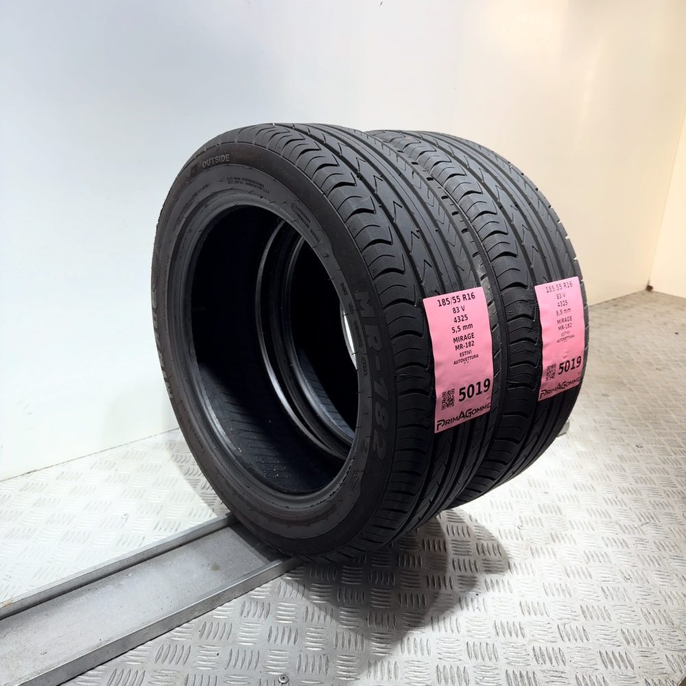 Gomme Usate 185 55 R16 83V Mirage MR-182 79% Estive - immagine 5