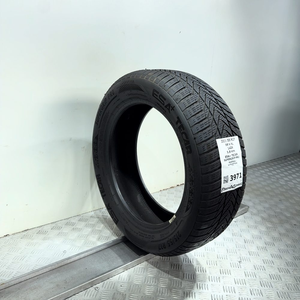 Gomma Usata 215 55 R17 98V XL Esa+ Tecar Supergrip Pro 83% Invernale - immagine 5
