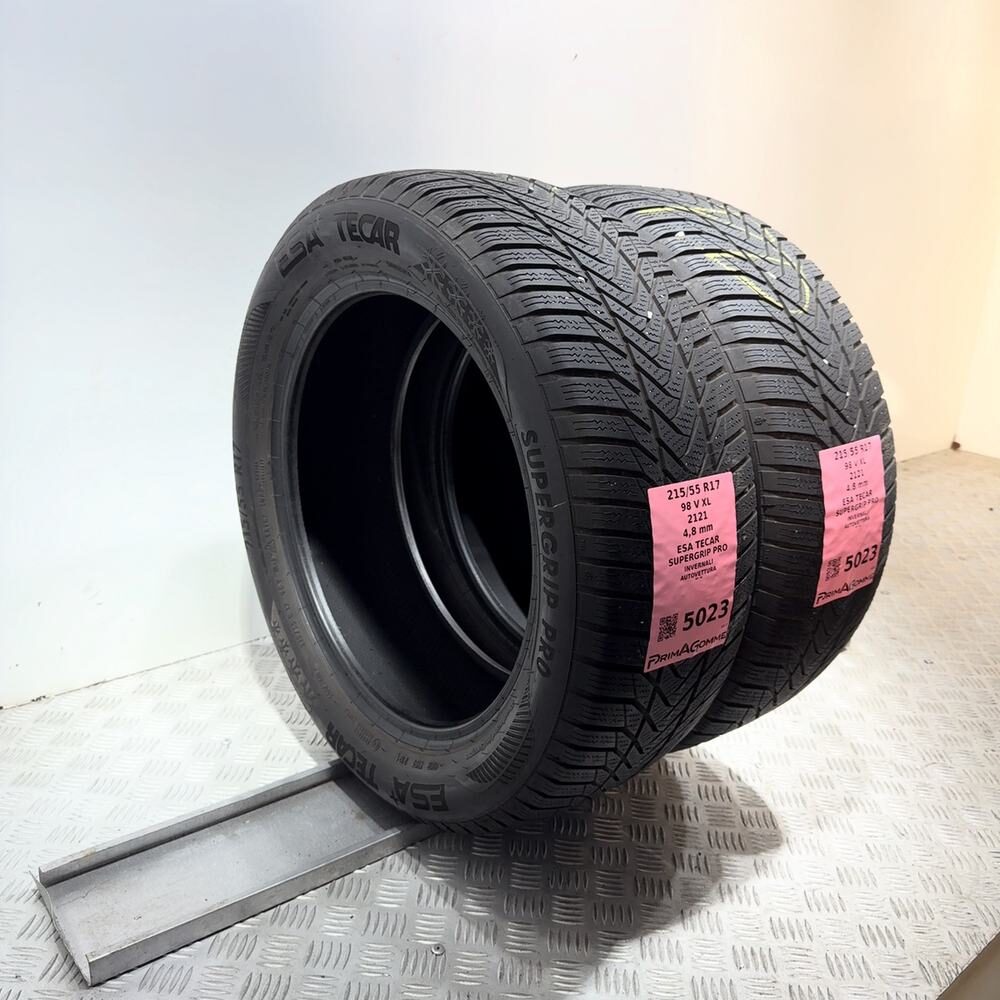Gomme Usate 215 55 R17 98V XL Esa Tecar Supergrip Pro Invernali - immagine 5