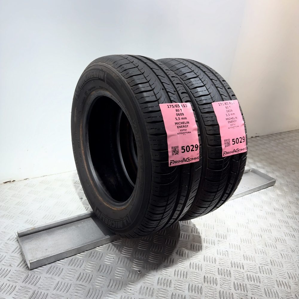 Gomme Usate 175 65 R13 80T Michelin Energy 79% Estive - immagine 5