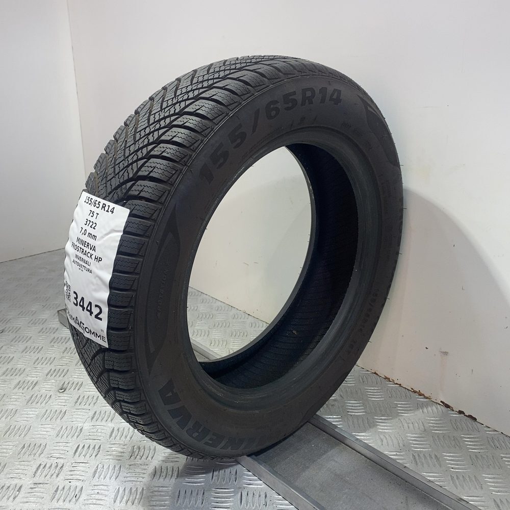 Gomma Usata 155 65 R14 75T Minerva Frostrack HP 98% Invernale - immagine 5