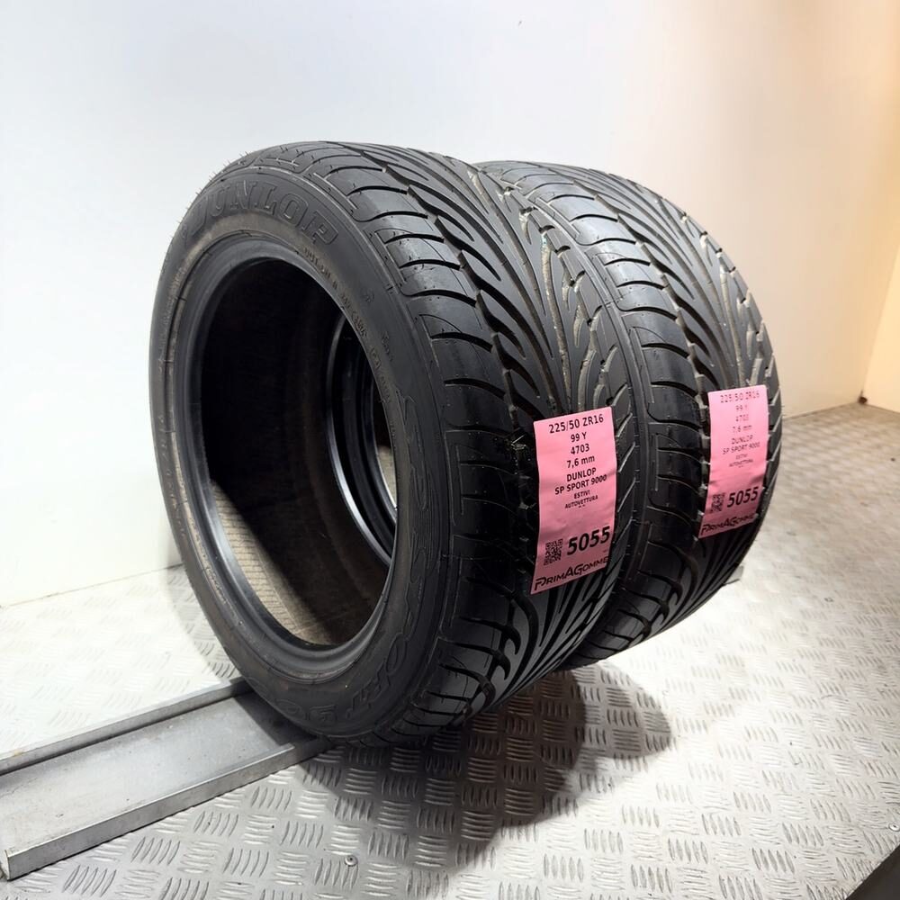 Gomme Usate 225 50 ZR16 99Y Dunlop SP Sport 9000 98% Estive - immagine 5