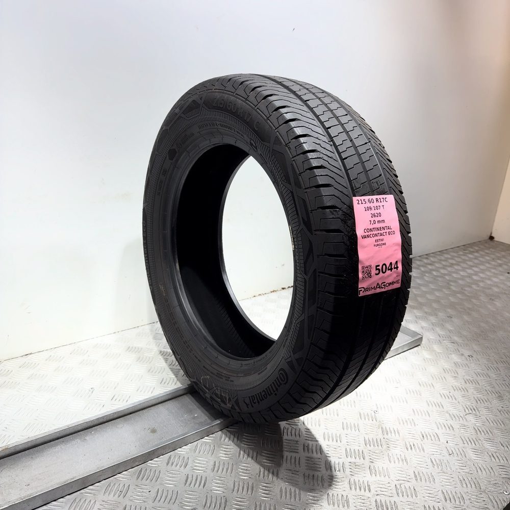 Gomma Usata 215 60 R17C 109/107T Continental Vancontact Eco 98% Estivo - immagine 5