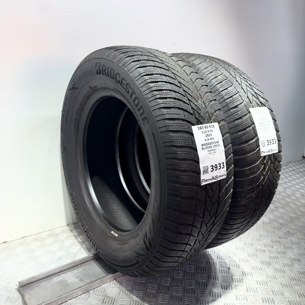 Gomme Usate 265 60 R18 114H XL Bridgestone Blizzak LM005 Invernali - immagine 5