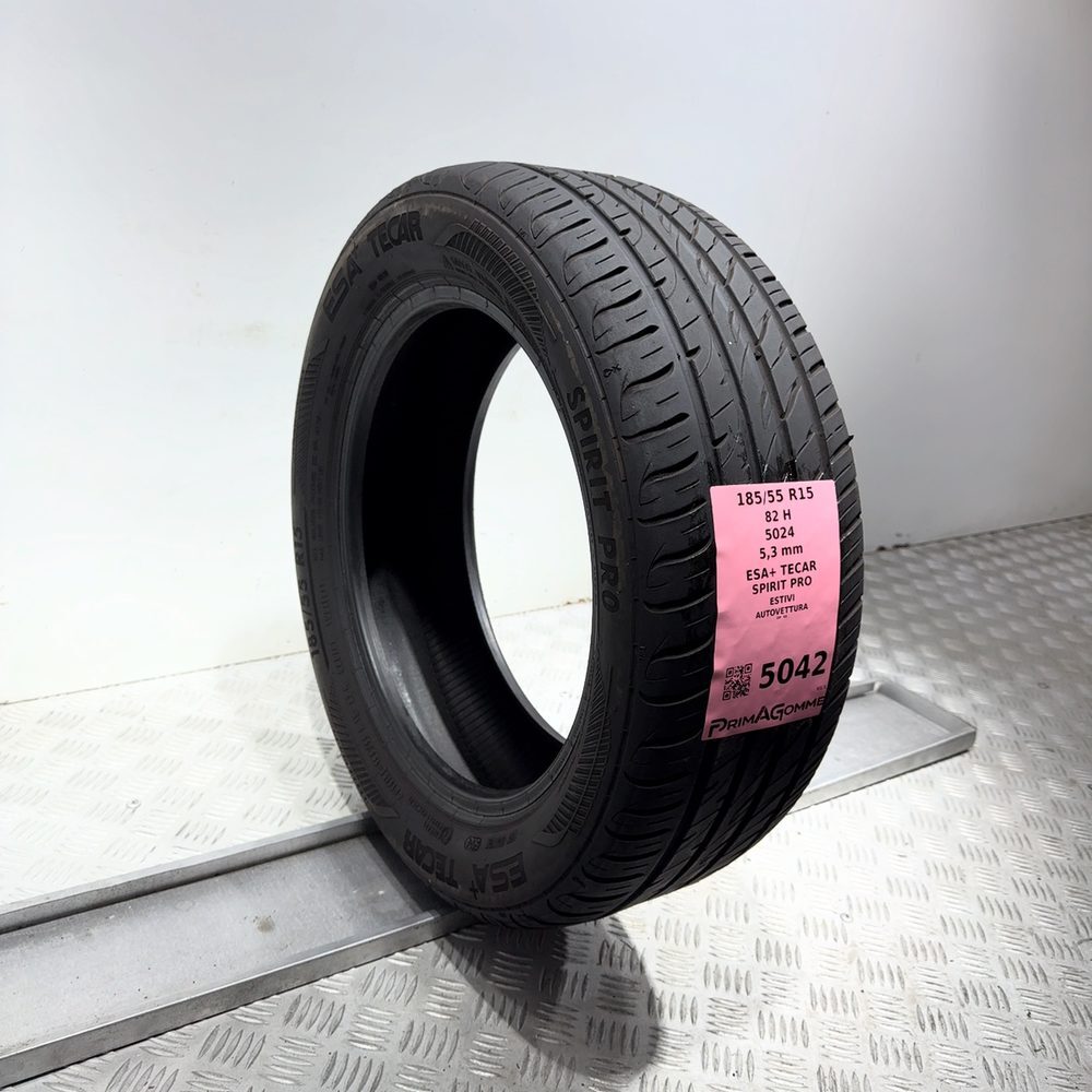 Gomma Usata 185 55 R15 82H Esa+ Tecar Spirit Pro 76% Estivo - immagine 5