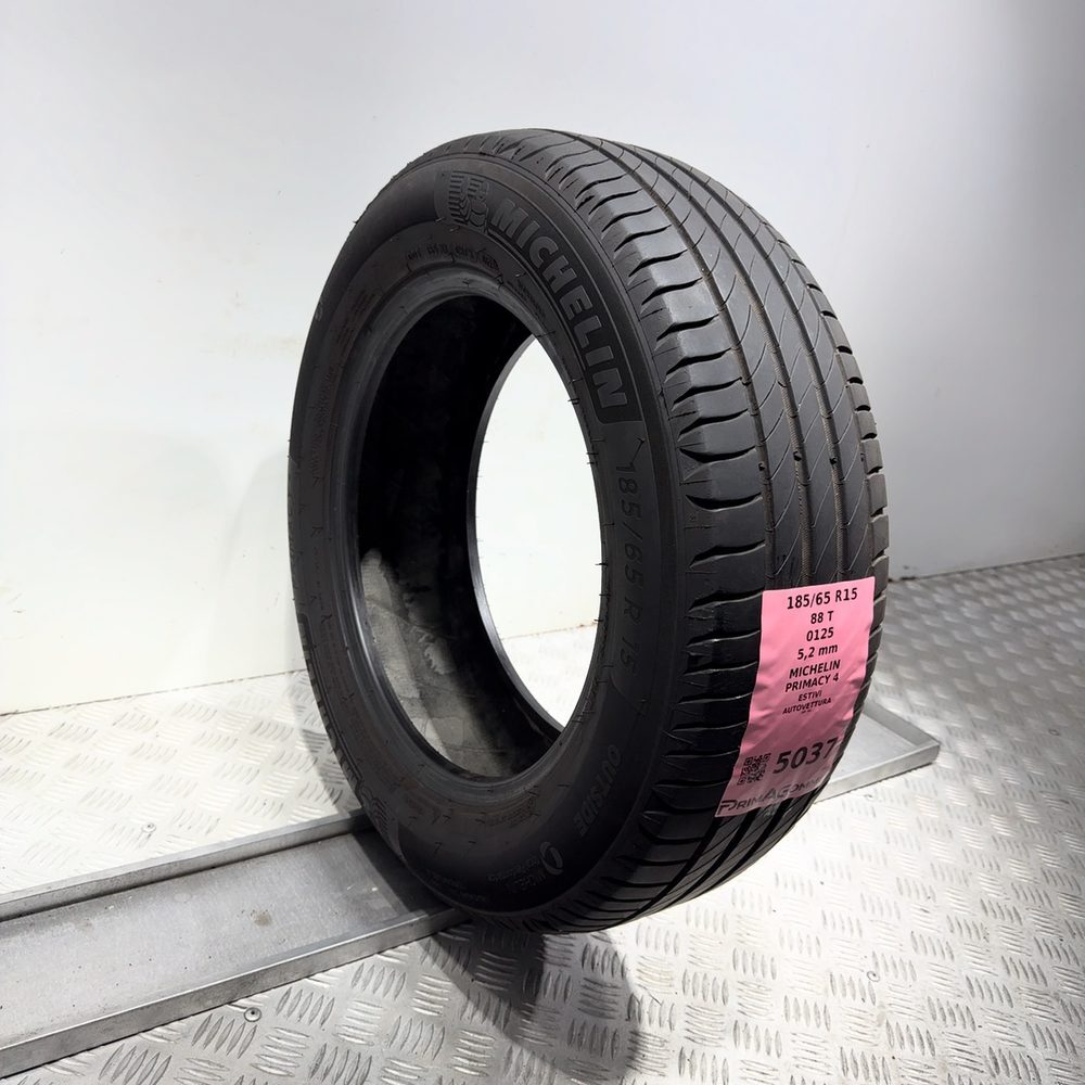 Gomma Usata 185 65 R15 88T Michelin Primacy 4 74% Estivo - immagine 5