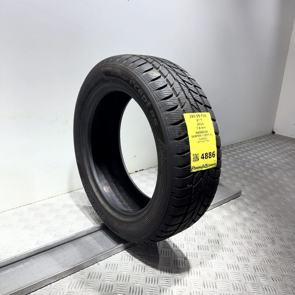 Gomma Usata 195 55 R16 87T Hankook Winter I*Cept RS 98% Invernale - immagine 5