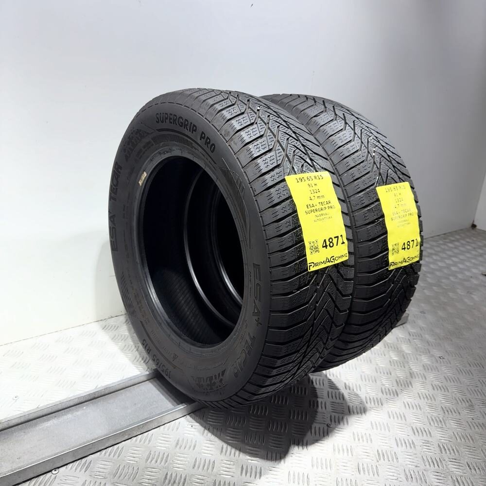 Gomme Usate 195 65 R15 91H Esa+ Tecar Supergrip Pro Invernali - immagine 5