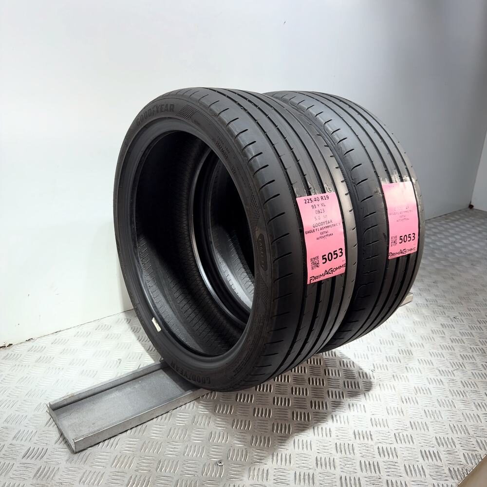 Gomme Usate 225 40 R19 93Y XL Goodyear Eagle F1 Asymmetric 5 71% Estive - immagine 5