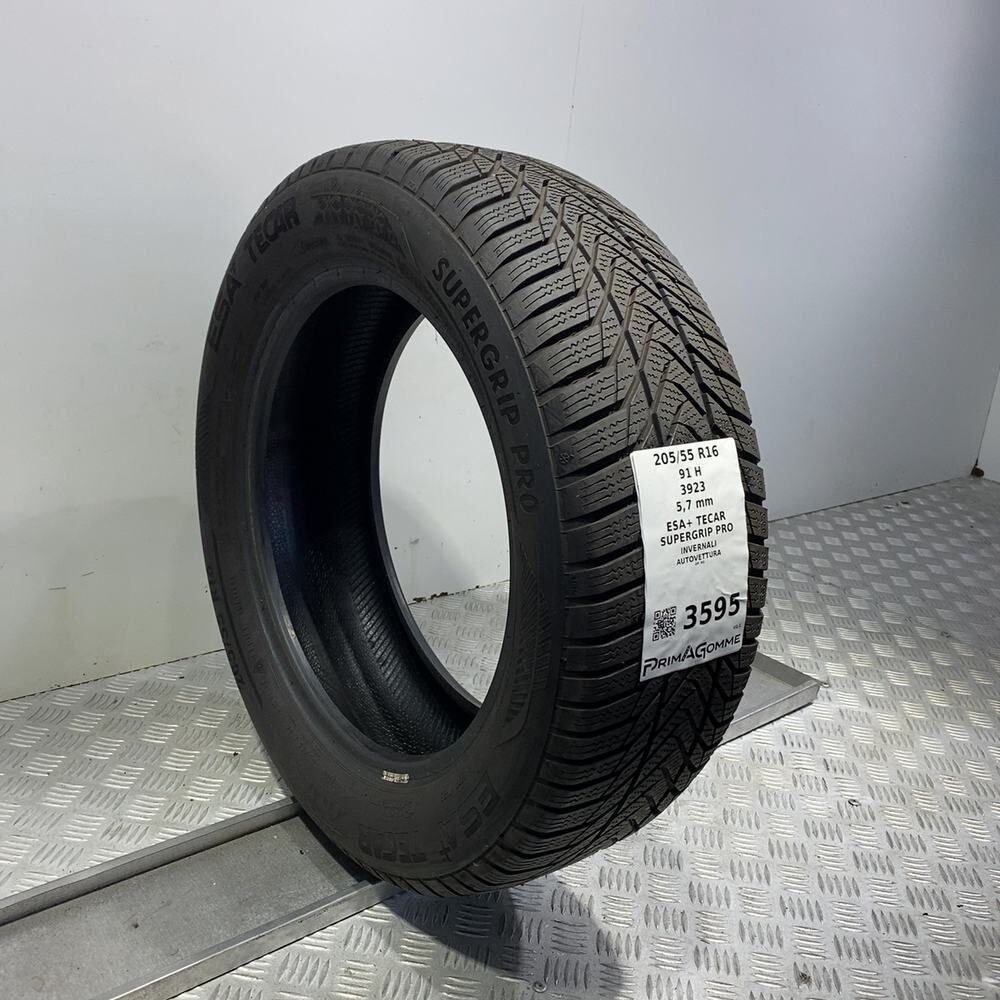 Gomma Usata 205 55 R16 91H Esa+ Tecar Supergrip Pro 81% Invernale - immagine 5