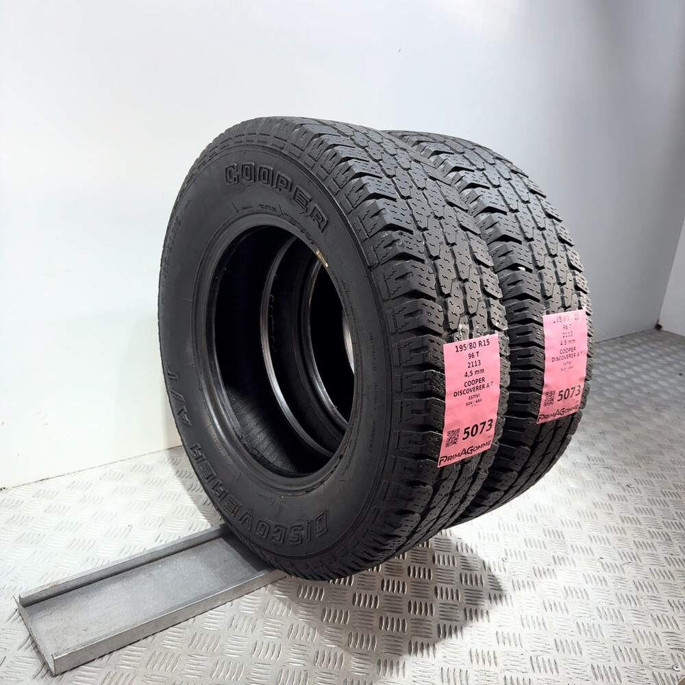 Gomme Usate 195 80 R15 96T Cooper Discoverer A/T Estive - immagine 5