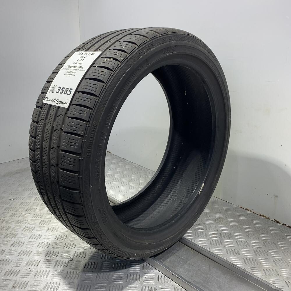 Gomma Usata 235 40 R18 95V XL Continental Contiwintercontact TS810S Invernale - immagine 5