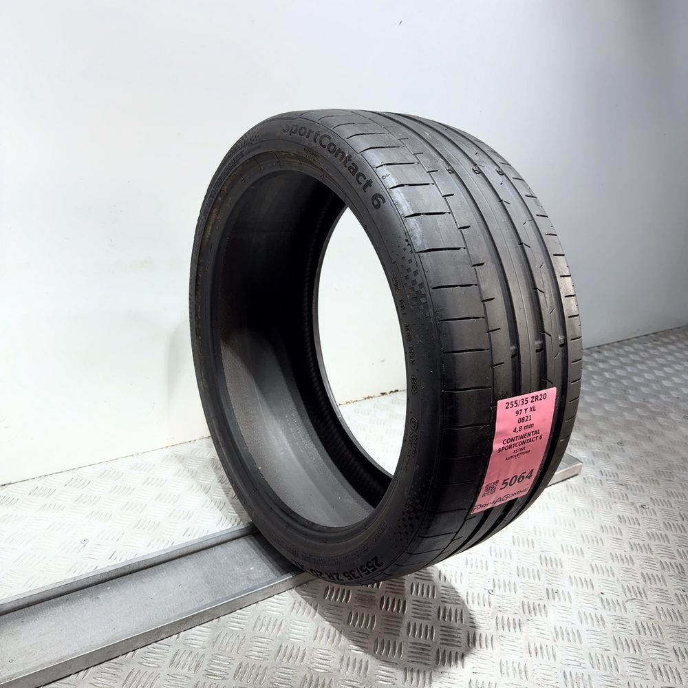 Gomma Usata 255 35 ZR20 97Y XL Continental Sportcontact 6 Estivo - immagine 5
