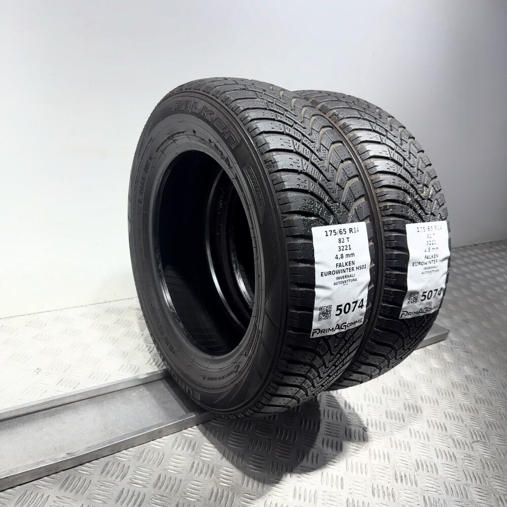 Gomme Usate 175 65 R14 82T Falken Eurowinter HS01 Invernali - immagine 5