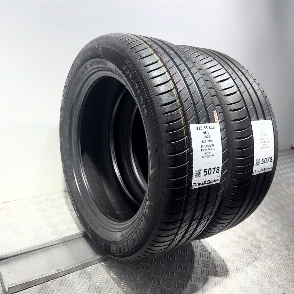 Gomme Usate 225 55 R18 98V Michelin Primacy 3 94% Estive - immagine 5
