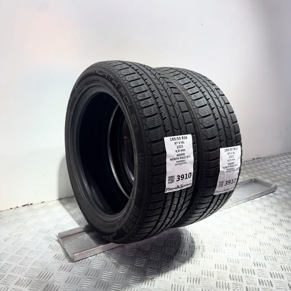 Gomme Usate 185 55 R16 87V XL Momo North Pole W-2 86% Invernali - immagine 5