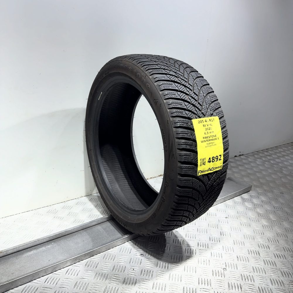 Gomma Usata 205 45 R17 88V XL Firestone Winterhawk 4 90% Invernale - immagine 5