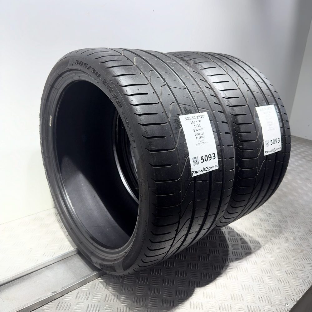 Gomme Usate 305 30 ZR20 103Y XL Pirelli P Zero 77% Estive - immagine 5