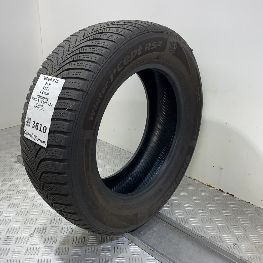 Gomma Usata 205 60 R15 91H Hankook Winter I*Cept RS2 Invernale - immagine 5