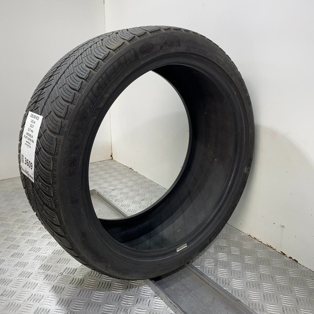 Gomma Usata 255 40 R20 101W XL Michelin Pilot Alpin PA4 81% Invernale - immagine 5