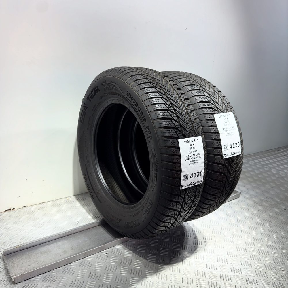 Gomme Usate 195 65 R15 91H Esa+ Tecar Supergrip Pro 91% Invernali - immagine 5