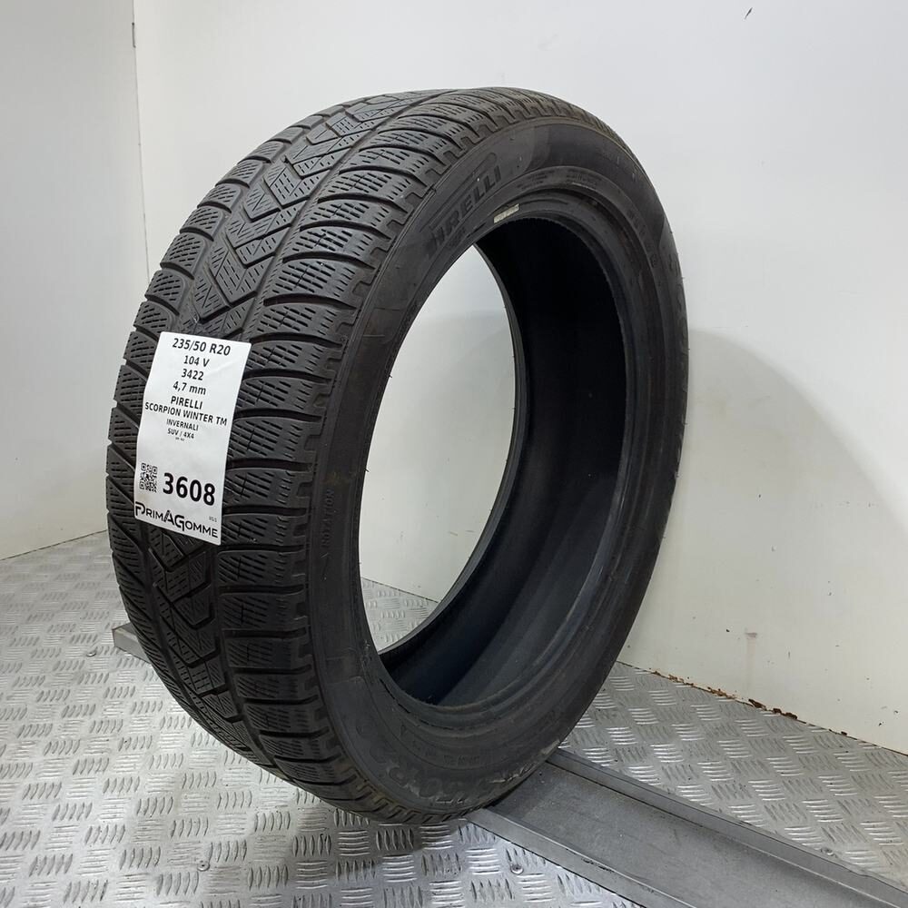 Gomma Usata 235 50 R20 104V XL Pirelli Scorpion Winter TM Invernale - immagine 5