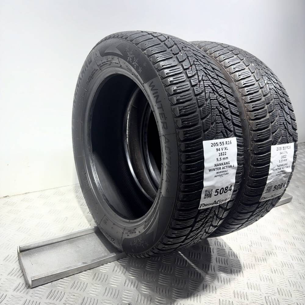 Gomme Usate 205 55 R16 94V XL Nankang Winter Activa 4 79% Invernali - immagine 5