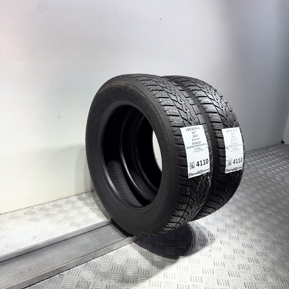 Gomme Usate 185 60 R15 84T Dunlop Winter Response 2 Invernali - immagine 5