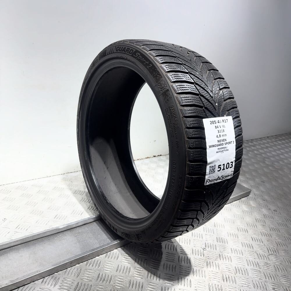 Gomma Usata 205 40 R17 84V XL Nexen Winguard Sport 2 Invernale - immagine 5