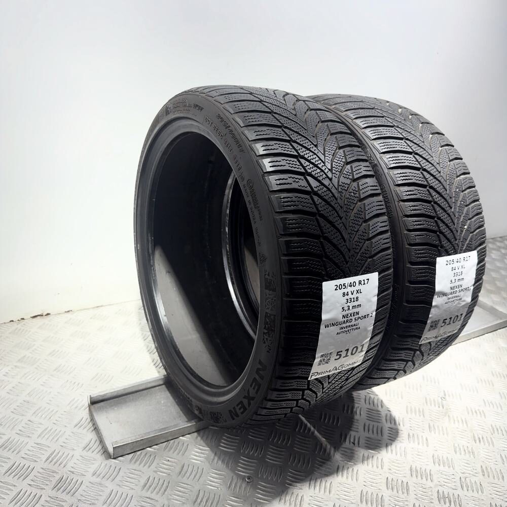 Gomme Usate 205 40 R17 84V XL Nexen Winguard Sport 2 76% Invernali - immagine 5
