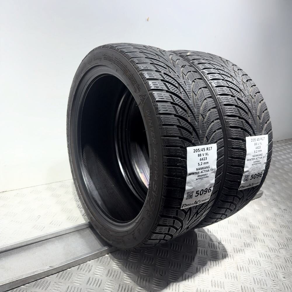 Gomme Usate 205 45 R17 88V Nankang Winter Activa SV-3 74% Invernali - immagine 5
