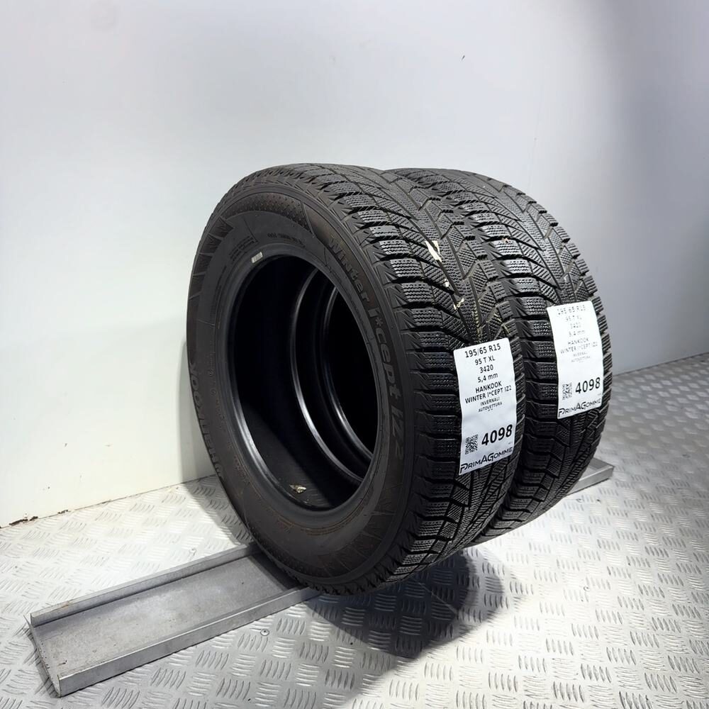 Gomme Usate 195 65 R15 95T XL Hankook Winter I*Cept IZ2 77% Invernali - immagine 5