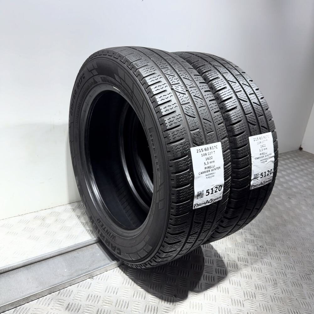 Gomme Usate 215 60 R17C 109/107T Pirelli Carrier Winter 76% Invernali - immagine 5