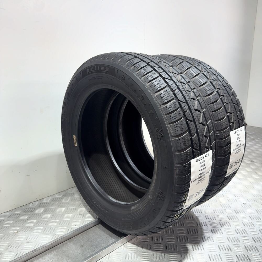 Gomme Usate 195 55 R15 85H Petlas Snow Master W651 98% Invernali - immagine 5