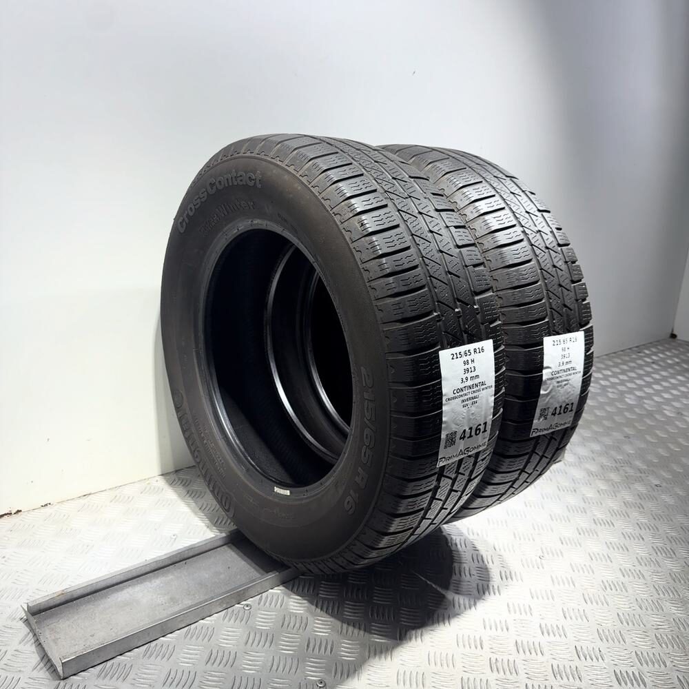 Gomme Usate 215 65 R16 98H Continental Crosscontact Cross Winter Invernali - immagine 5