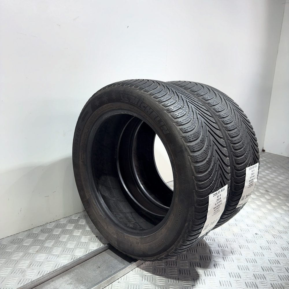 Gomme Usate 205 55 R16 91H Michelin Alpin 5 Invernali - immagine 5