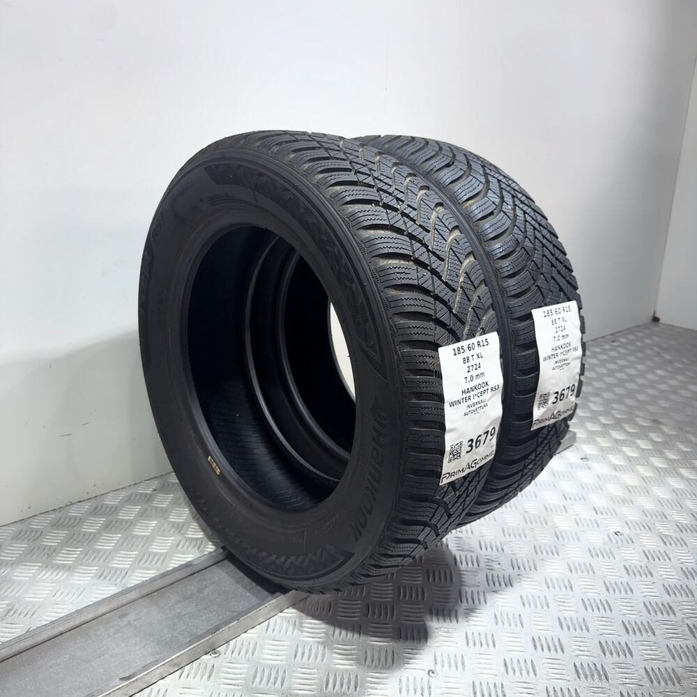 Gomme Usate 185 60 R15 88T XL Hankook Winter I*Cept RS3 98% Invernali - immagine 5