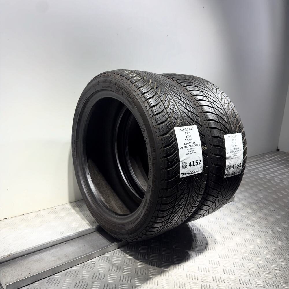Gomme Usate 205 50 R17 89H Goodyear UG Performance 2 RunFlat 80% Invernali - immagine 5