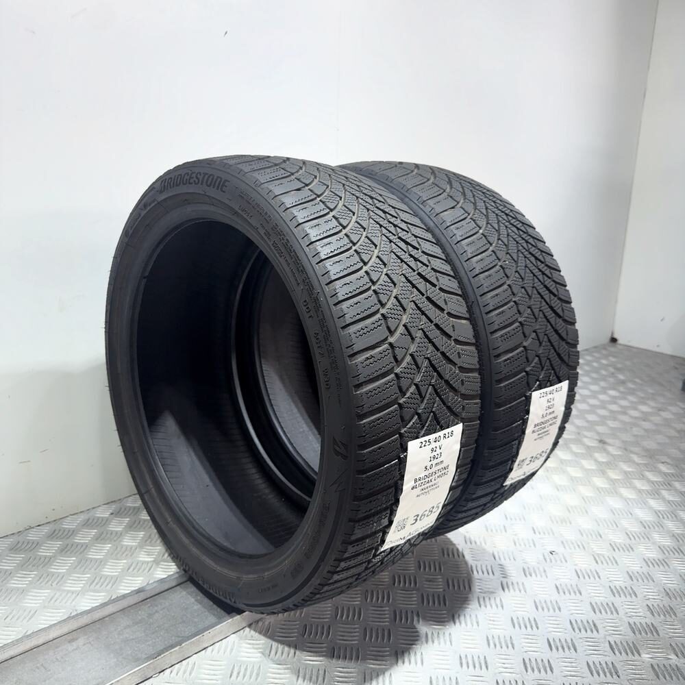 Gomme Usate 225 40 R18 92V Bridgestone Blizzak LM052 71% Invernali - immagine 5