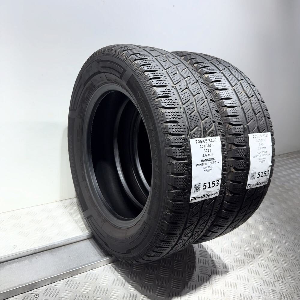 Gomme Usate 205 65 R16C 107/105T Hankook Winter I*Cept LV Invernali - immagine 5
