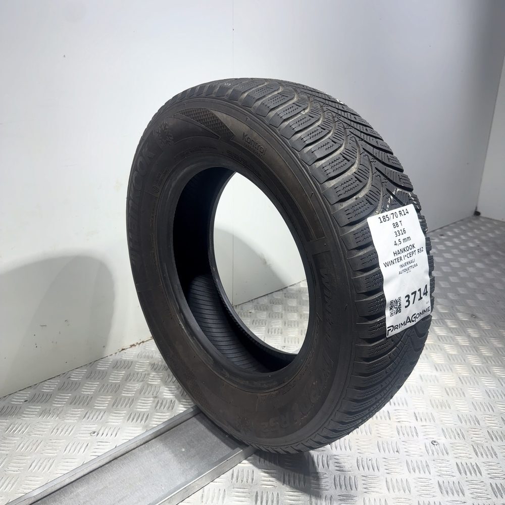 Gomma Usata 185 70 R14 88T Hankook Winter I*Cept RS2 Invernale - immagine 5