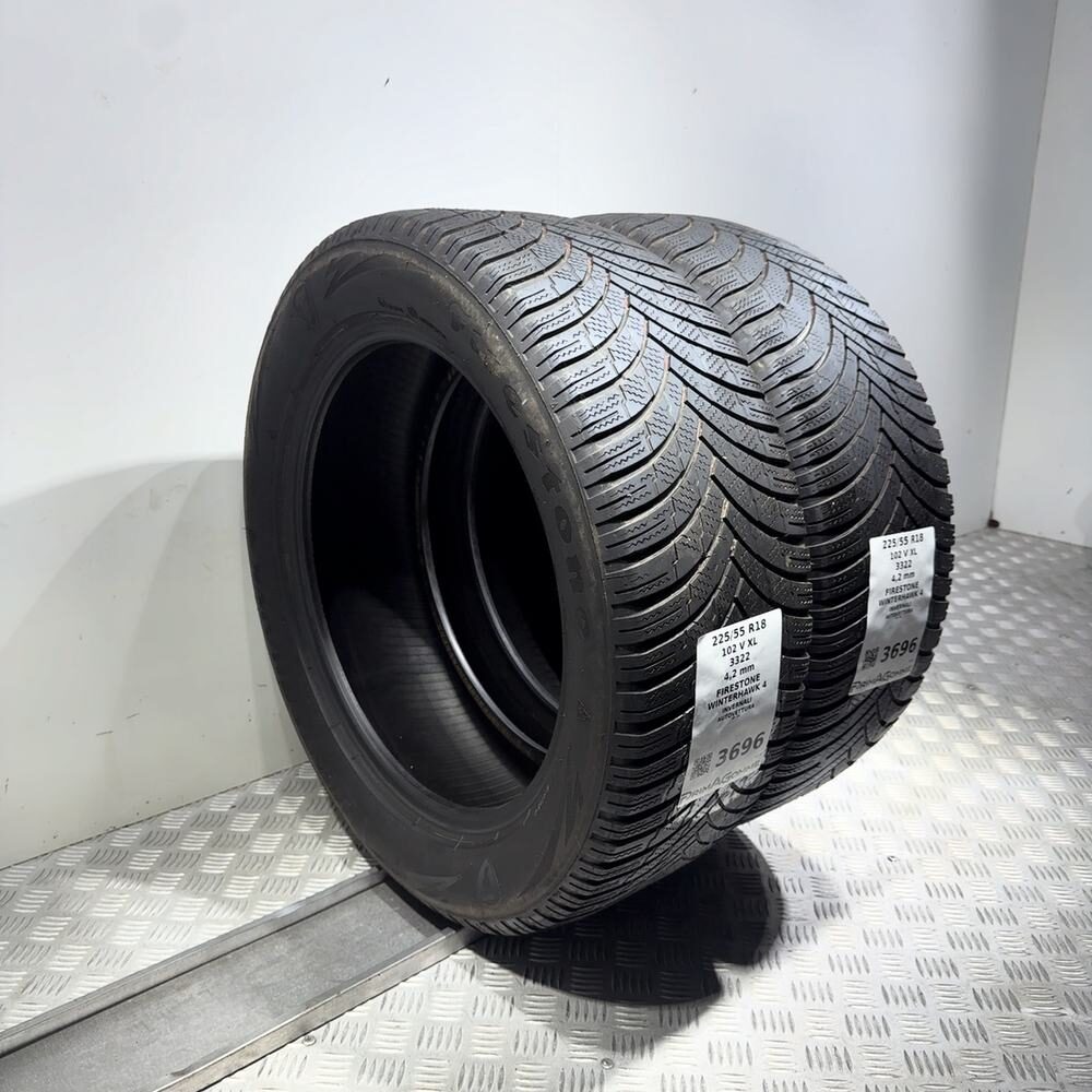 Gomme Usate 225 55 R18 102V XL Firestone Winterhawk 4 Invernali - immagine 5