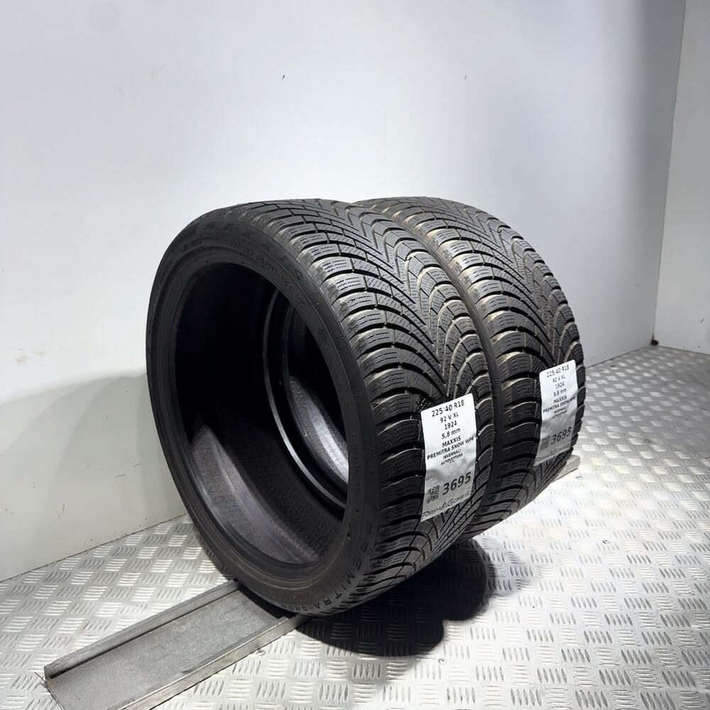 Gomme Usate 225 40 R18 92V Maxxis Premitra Snow WP6 83% Invernali - immagine 5