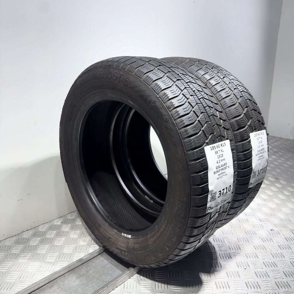Gomme Usate 185 60 R15 88T XL Gislaved Euro*Frost 6 Invernali - immagine 5