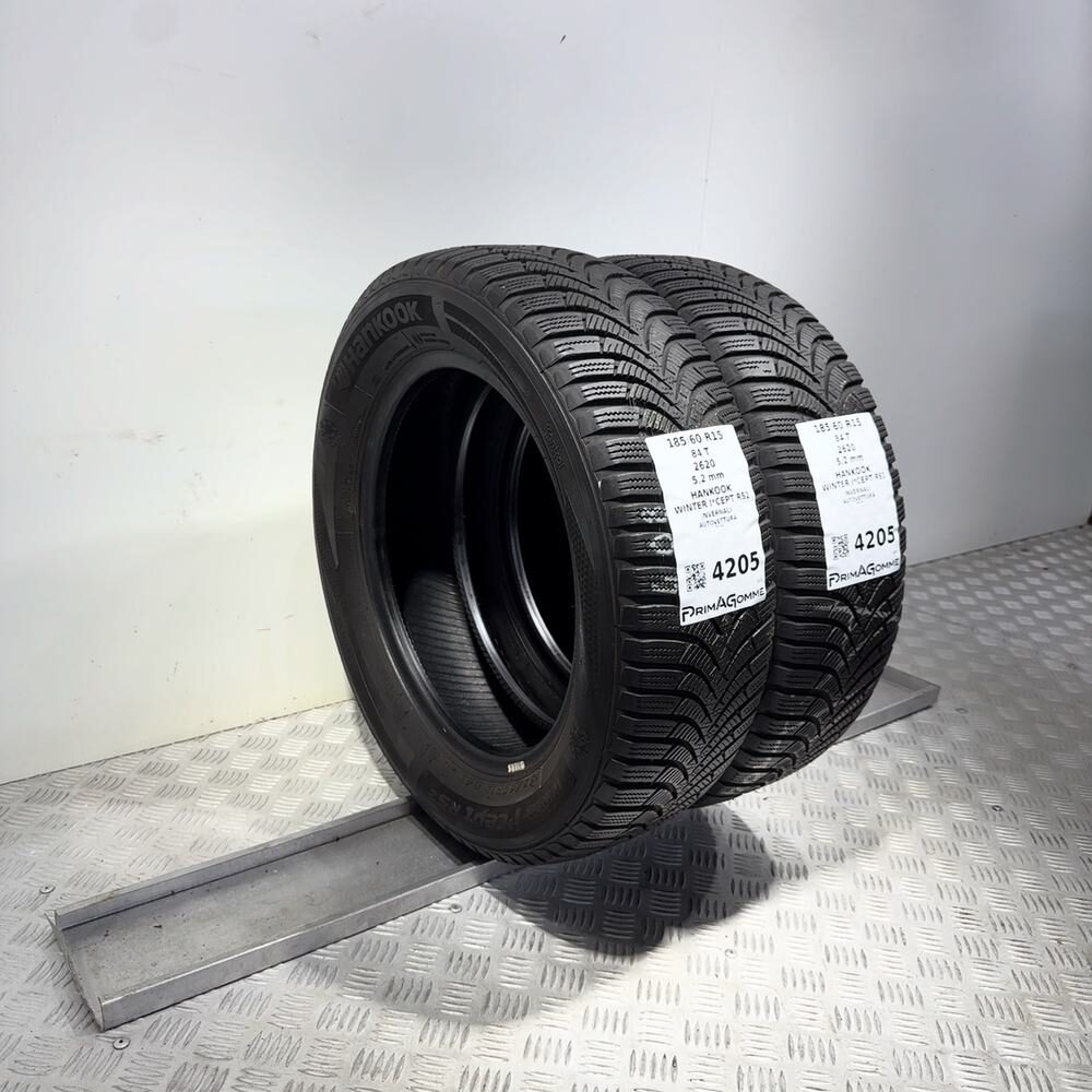 Gomme Usate 185 60 R15 84T Hankook Winter I*Cept RS2 74% Invernali - immagine 5