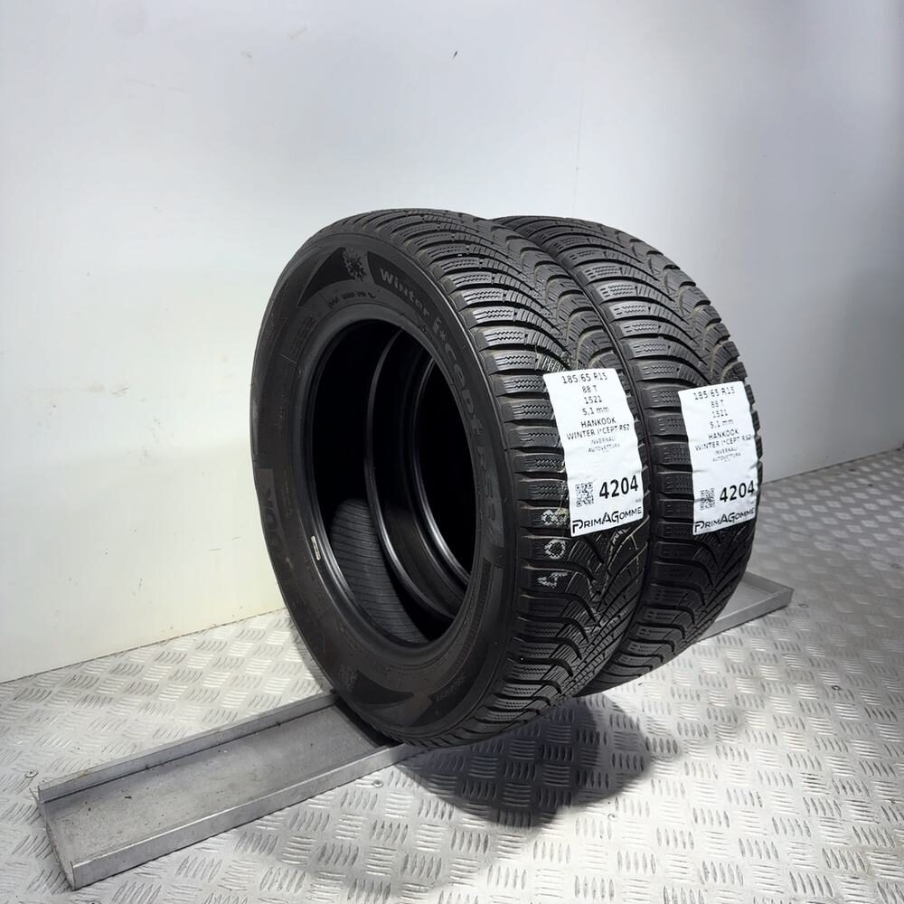Gomme Usate 185 65 R15 88T Hankook Winter I*Cept RS2 73% Invernali - immagine 5