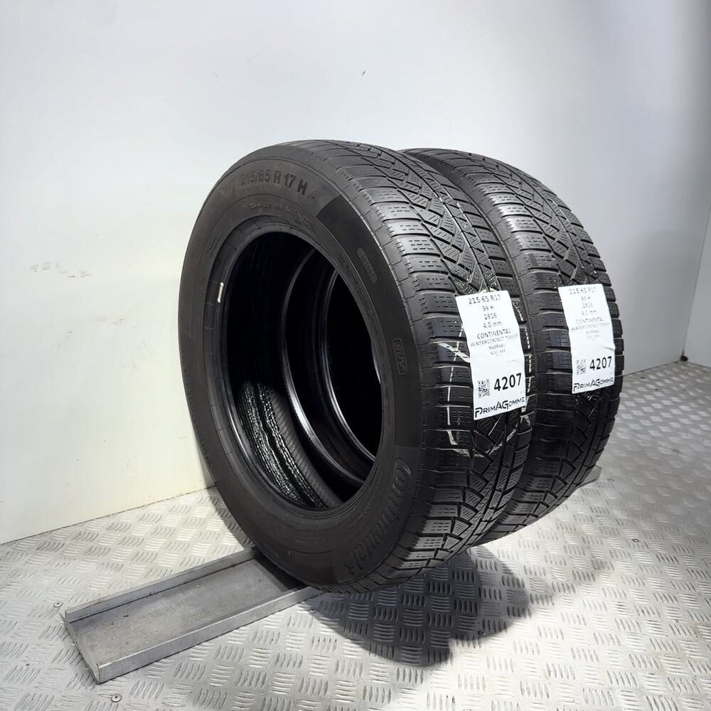 Gomme Usate 215 65 R17 99H Continental Wintercontact TS850P Invernali - immagine 5